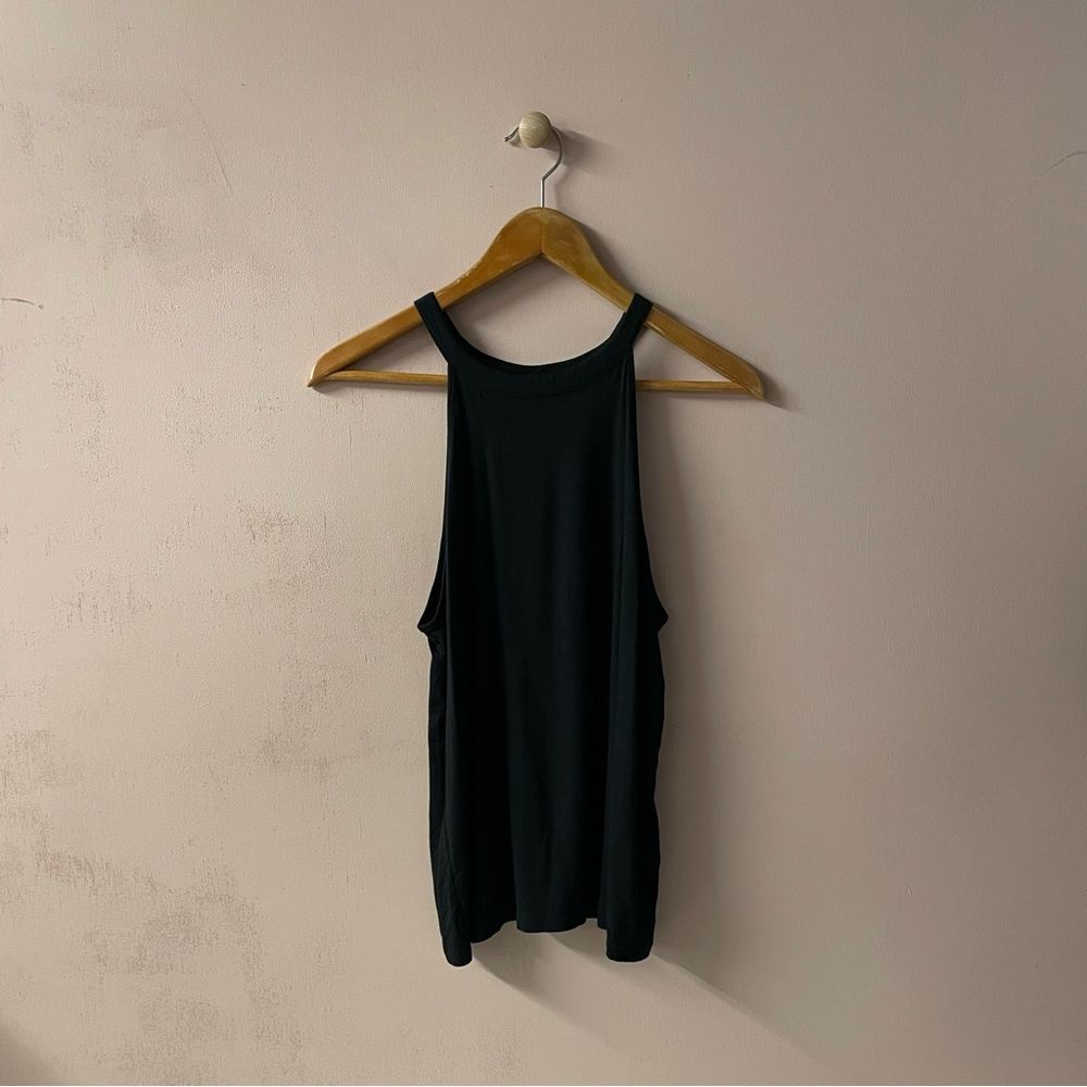 Melrose and Market Black Lightweight Tank Top EUC Size M